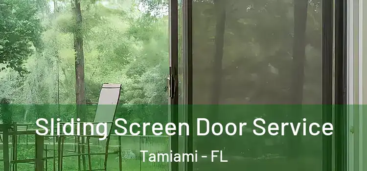 Sliding Screen Door Service Tamiami - FL